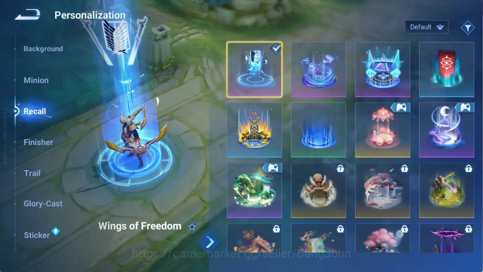 Honor of Kings Accounts Global | 75H 46S | 1 Legend Skin Selection Chest ( image 10