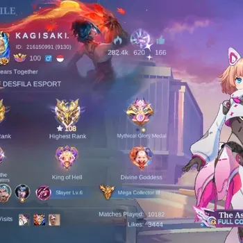 Mobile Legends: Bang Bang Accounts Others Global|Skin 488|Mega|Legend Franco+Lunox,Aspirant Ruby+Angela+Layla,Naruto