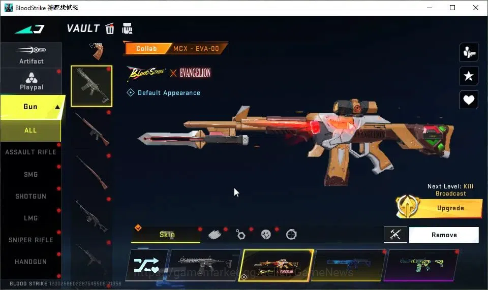 Blood Strike Accounts ASIA|ETERNAL Desert Eagle-Scorpius|ULTRA Melee Kuk image 13