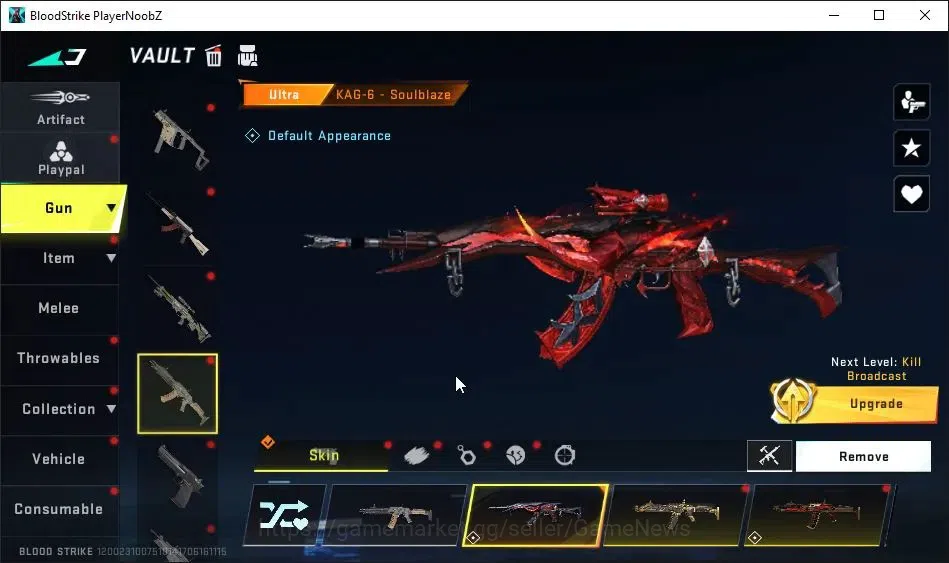 Blood Strike Accounts ASIA|3 ETERNAL[NOVA-Nightmare Lv2,M700-Seraph Lv4, image 15