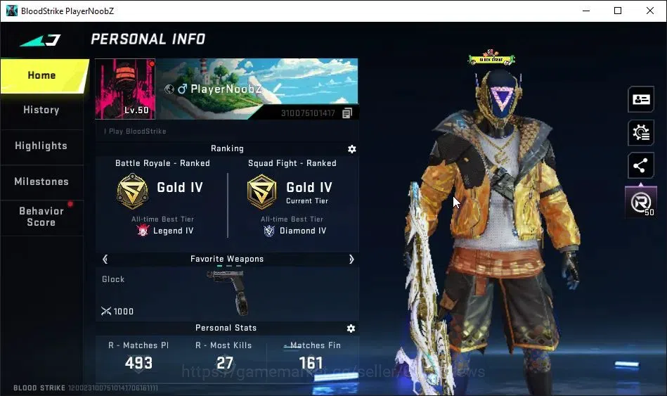 Blood Strike Accounts ASIA|3 ETERNAL[NOVA-Nightmare Lv2,M700-Seraph Lv4, image 2