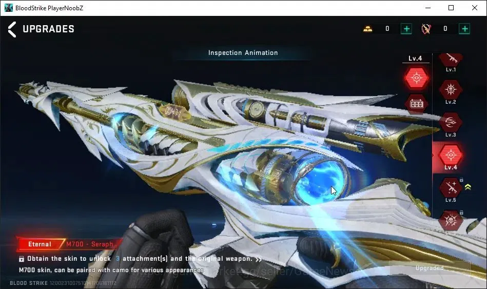 Blood Strike Accounts ASIA|3 ETERNAL[NOVA-Nightmare Lv2,M700-Seraph Lv4, image 5