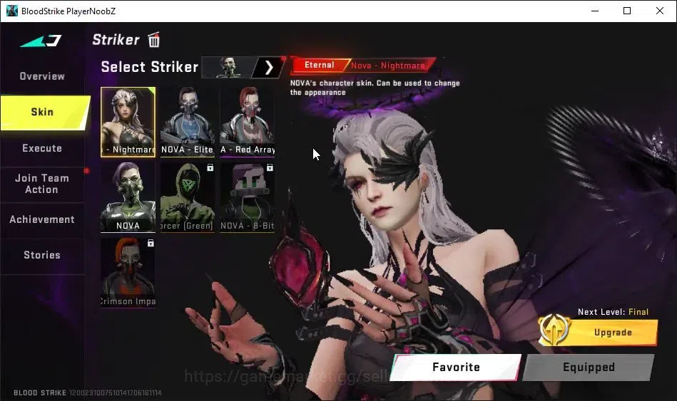 Blood Strike Accounts ASIA|3 ETERNAL[NOVA-Nightmare Lv2,M700-Seraph Lv4, image 8