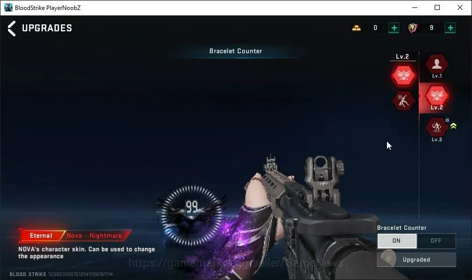 Blood Strike Accounts ASIA|3 ETERNAL[NOVA-Nightmare Lv2,M700-Seraph Lv4, image 9