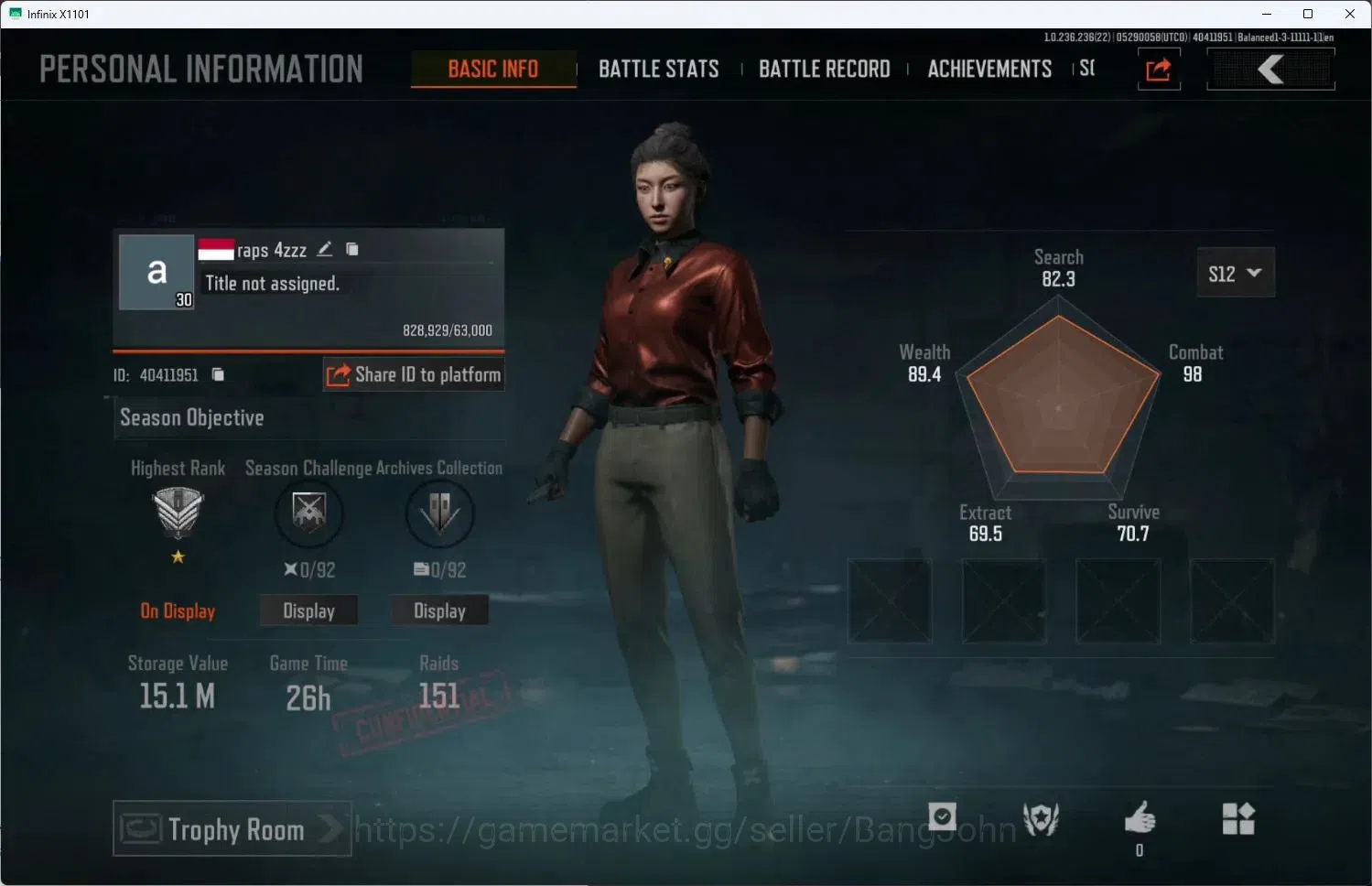Arena Breakout Accounts High-End Mobile | LV 30 | SV 15.1 M | CV 5.75 M |Maelstrom AUG, QS AKS-74U, GM AK-12, Contour MPX 1