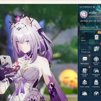 Honkai Star Rail Accounts Others ASIA |TL 70|15 Limite[Castorice E2,SW999,Yao Guang]+Sign,HimeNova,Etc|Castorice Premium