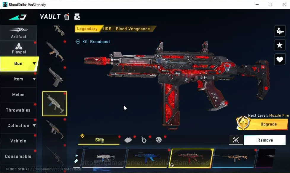 Blood Strike Accounts ASIA|ETERNAL M82-Pumpknight Lv2|ULTRA FAL-Warrior| image 13