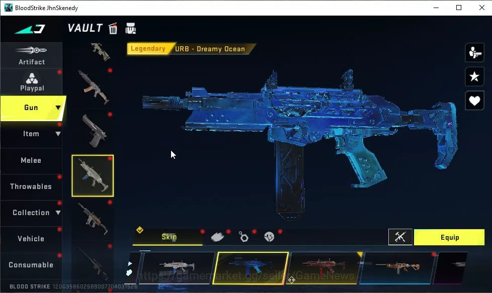 Blood Strike Accounts ASIA|ETERNAL M82-Pumpknight Lv2|ULTRA FAL-Warrior| image 14
