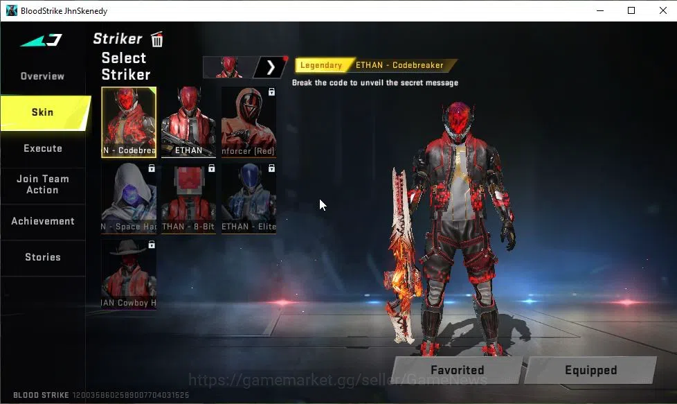 Blood Strike Accounts ASIA|ETERNAL M82-Pumpknight Lv2|ULTRA FAL-Warrior| image 7