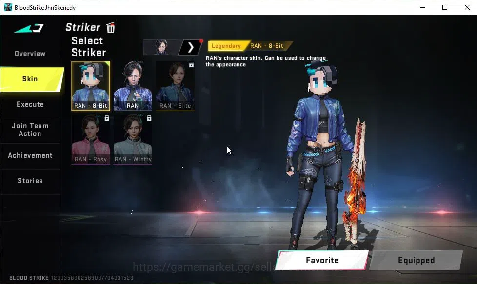 Blood Strike Accounts ASIA|ETERNAL M82-Pumpknight Lv2|ULTRA FAL-Warrior| image 8