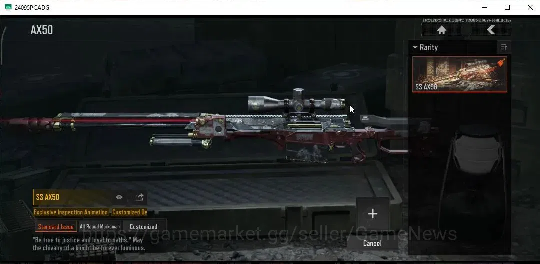 Arena Breakout Accounts MOBILE Lv30|SV 69M|CV 46M|B AEK,Decree LR-AR1,SS A image 8