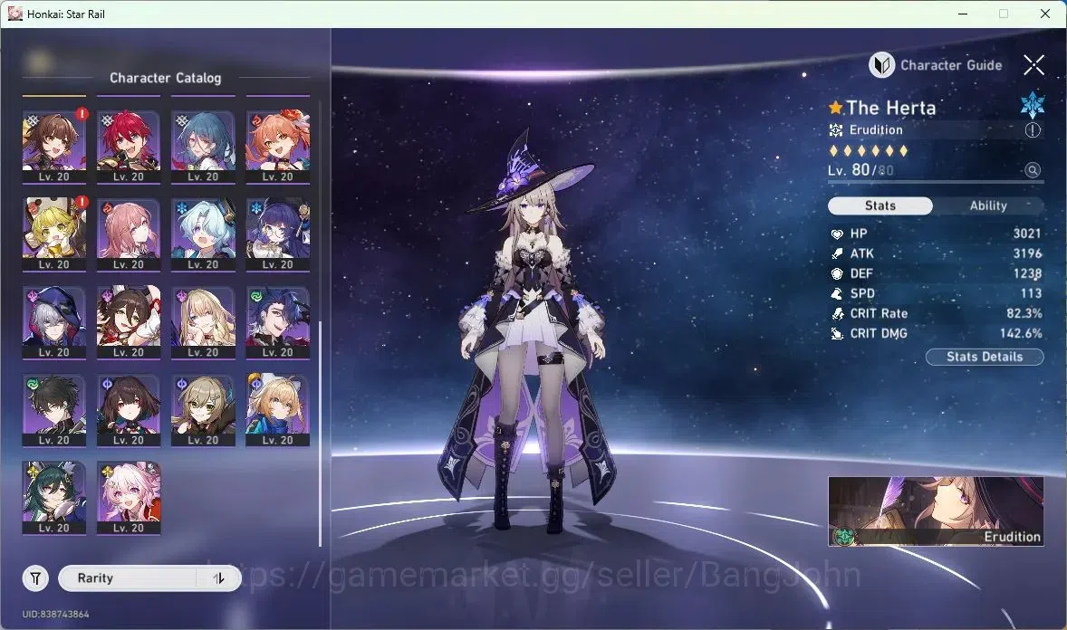 Honkai Star Rail Accounts ASIA | TL 67 | 13 LIMIT | SILVER WOLF | CERYDRA |  image 2