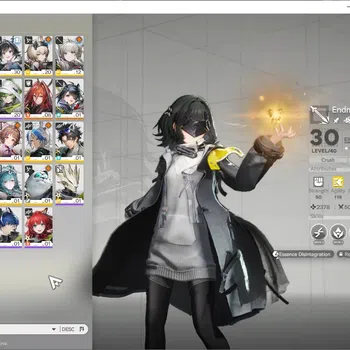 Arknights: Endfield Accounts ASIA|Lv 17|4SSR(2Limit)+5(*6Weap)|Tangtang,Rossi|Ardelia+Signature,Ember|1 SSR Selector|1 Wp