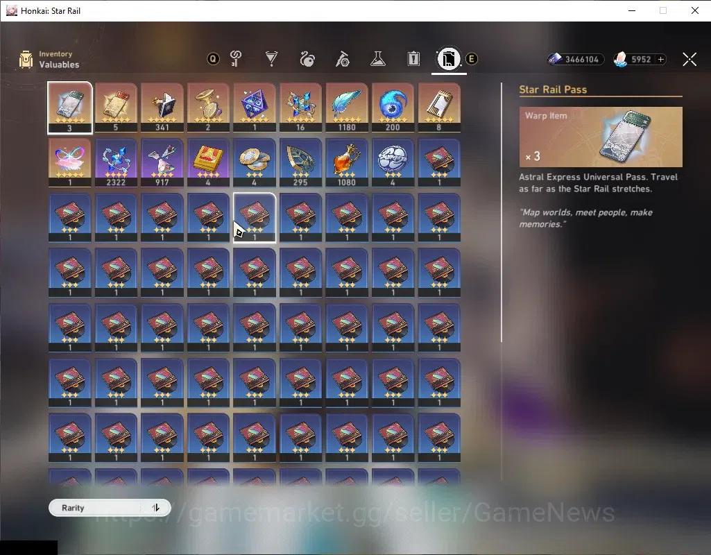 Honkai Star Rail Accounts Others Asia|TL 66|5,9K SJ|14 Limited|(Mortenax Blade,Firefly,Castorice)+Sign,Sparkle 12