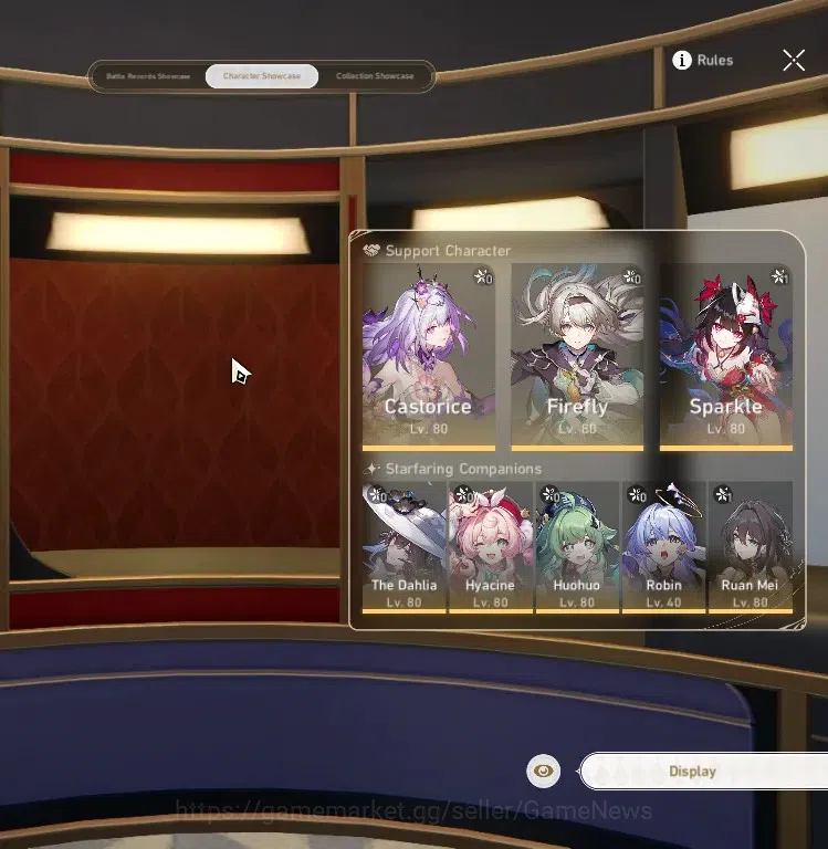 Honkai Star Rail Accounts Others Asia|TL 66|5,9K SJ|14 Limited|(Mortenax Blade,Firefly,Castorice)+Sign,Sparkle 2