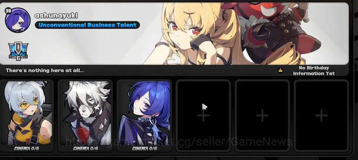 Zenless Zone Zero Accounts ASIA|IK 39|S1 Ch3|1 Limited [Promeia]+3 STD[Lycaon image 4