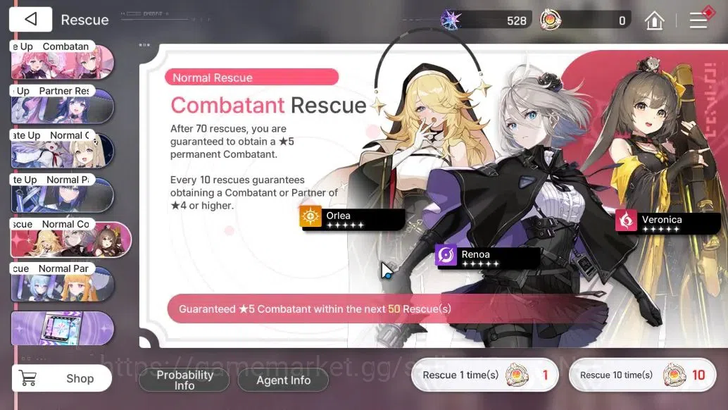 Chaos Zero Nightmare Accounts ASIA|Lv 54|528 Crys|10 SSR[(HeidemarieM3,HugoM1)+S image 17