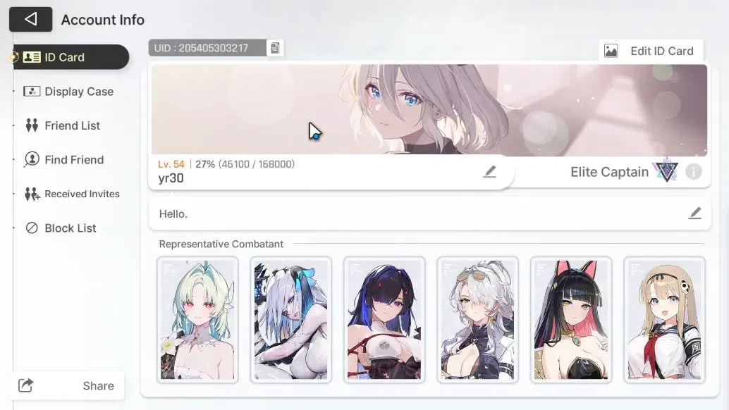 Chaos Zero Nightmare Accounts ASIA|Lv 54|528 Crys|10 SSR[(HeidemarieM3,HugoM1)+S image 2