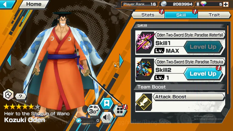 One Piece Bounty Rush Accounts Global | 4EX | 2MAX | Borsalino, St.Jay Saturn, Si image 10
