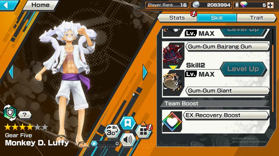 One Piece Bounty Rush Accounts Global | 4EX | 2MAX | Borsalino, St.Jay Saturn, Si image 9