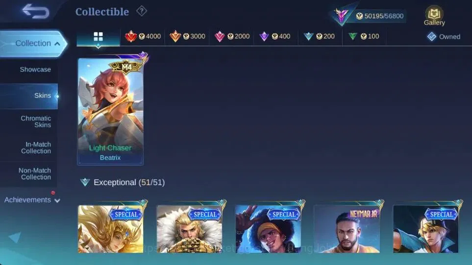 Mobile Legends: Bang Bang Accounts Global|Hero 123|Skin 214|Renowned|PRIME Beatrix,Lu image 11