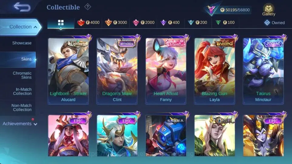 Mobile Legends: Bang Bang Accounts Global|Hero 123|Skin 214|Renowned|PRIME Beatrix,Lu image 7