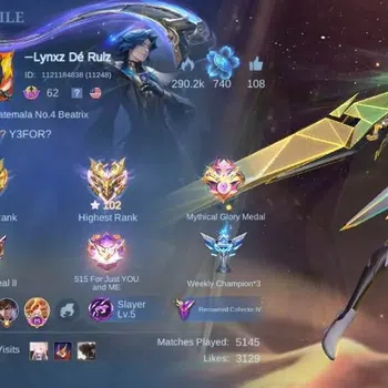 Mobile Legends: Bang Bang Collector Global|Hero 123|Skin 214|Renowned|PRIME Beatrix,Lu image 1