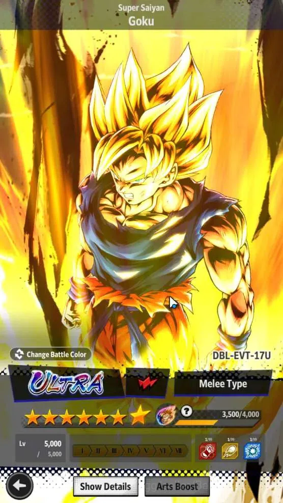 Dragon Ball Legends Accounts Android | Lv 148|49.5M Total Power|405 CC|1 LR|1 U image 12