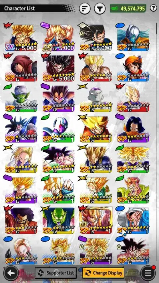 Dragon Ball Legends Accounts Android | Lv 148|49.5M Total Power|405 CC|1 LR|1 U image 14