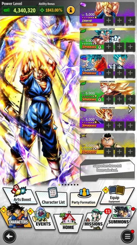 Dragon Ball Legends Accounts Android | Lv 148|49.5M Total Power|405 CC|1 LR|1 U image 16