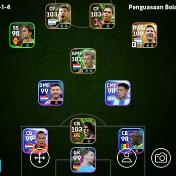 eFootball Accounts Legends & Iconic Players Mobile|PW 3065|New Lionel Messi BigT,Dennis Bergkamp Epic,Sergio Aguero