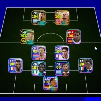eFootball Accounts Legends & Iconic Players Android|Power 3117|Big Time Erling Haaland|Show Time Manuel Neuer,Calvin