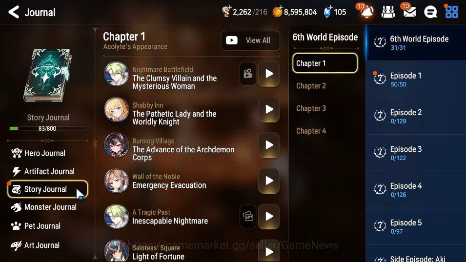 Epic Seven Accounts GLOBAL Unverif|4 ML(LOTScales,NM Luna,EW Ludwig,Da image 5