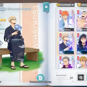 HAIKYU!! FLY HIGH Accounts SEA|Lv 60|10 SP (OikawaR2,Tsukishima,Hinata,Ushijima,Bokuto,Akaashi,Atsumu,Korai)+Memo,Etc|7 UR