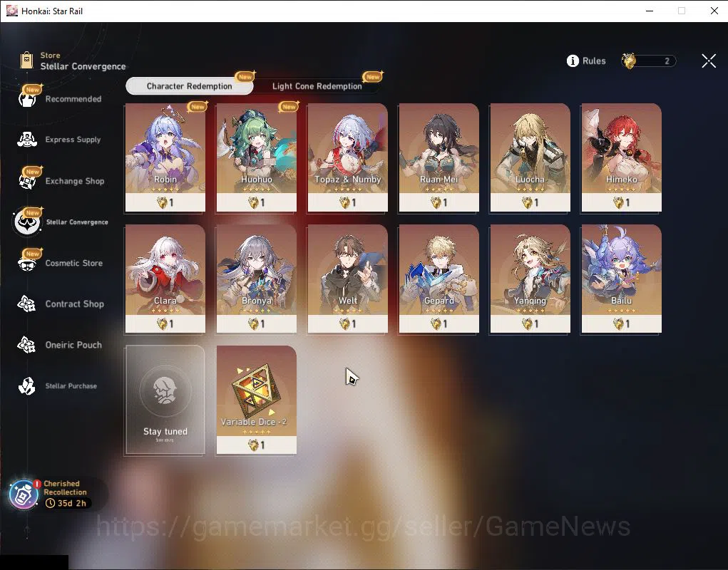 Honkai Star Rail Accounts ASIA|TL 4|Selector B5 ON+2 Golden Companion Spirit image 2