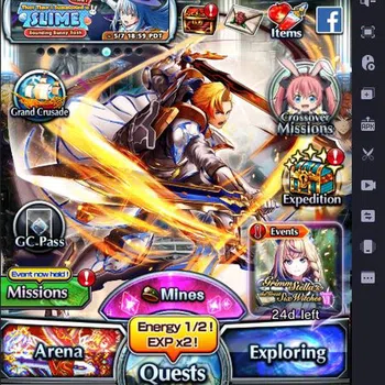 Grand Summoners End-Game [GLOBAL] Rank 70 | 25 Ascend | Paladin Roy | Summe image 1