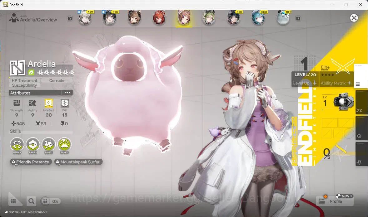 Arknights: Endfield Accounts NA | Starter, Gilberta, Ember, Ardelia, Lifeng, WP image 3