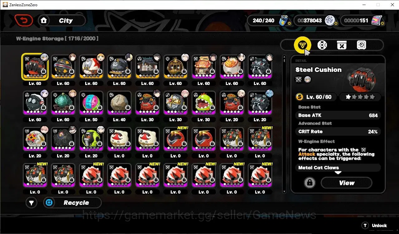 Zenless Zone Zero Accounts ASIA|IK 58|13 Limit,3 Void Hunter,3 PremTeam[(Miya image 10