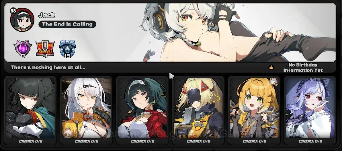 Zenless Zone Zero Accounts ASIA|IK 58|13 Limit,3 Void Hunter,3 PremTeam[(Miya image 5
