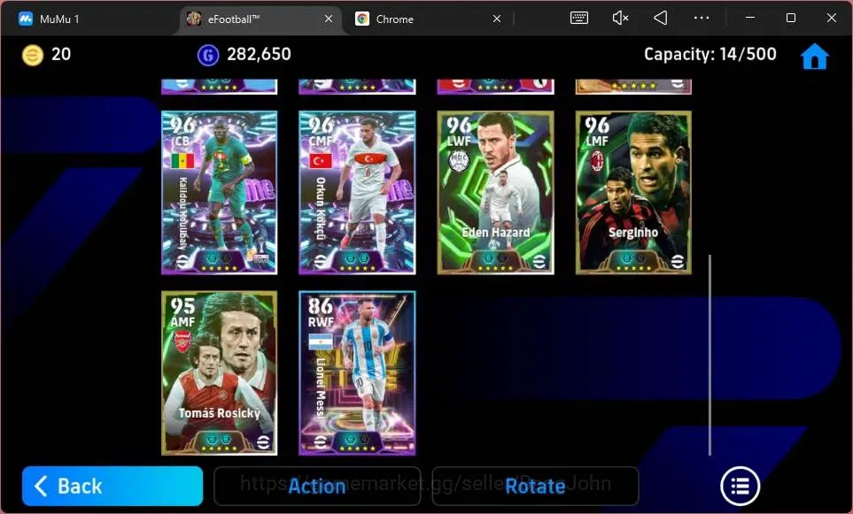 eFootball Accounts Mobile|PW 3114|Bigtime Kvaratskhella|Epic Cannavar image 4