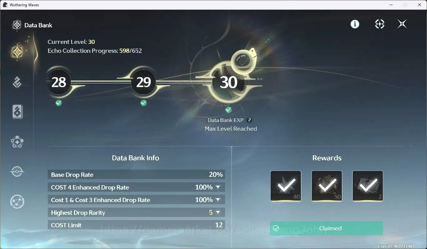 Wuthering Waves Accounts SEA|UL 49|Rank 4|2 Char Limited [Lucy RC6]+Sign, R image 13