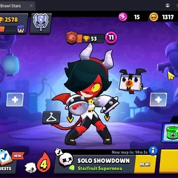 Brawl Stars Accounts Trophy 2578|29 Brawlers|6 Barawler Lv.11(Nita,EMZ,Edgar,ETC)|1 Legend(Nita),3 Mythic,7 Epic,3S Rare