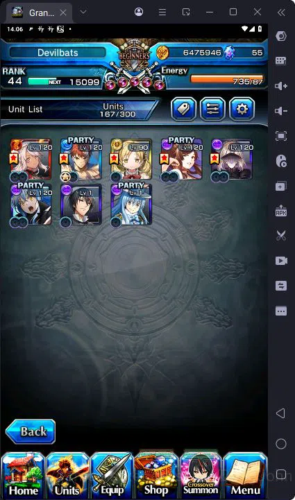 Grand Summoners Accounts [GLOBAL] Rank 44 | 8 Ascend | Shirou Emiya | Chloe image 4