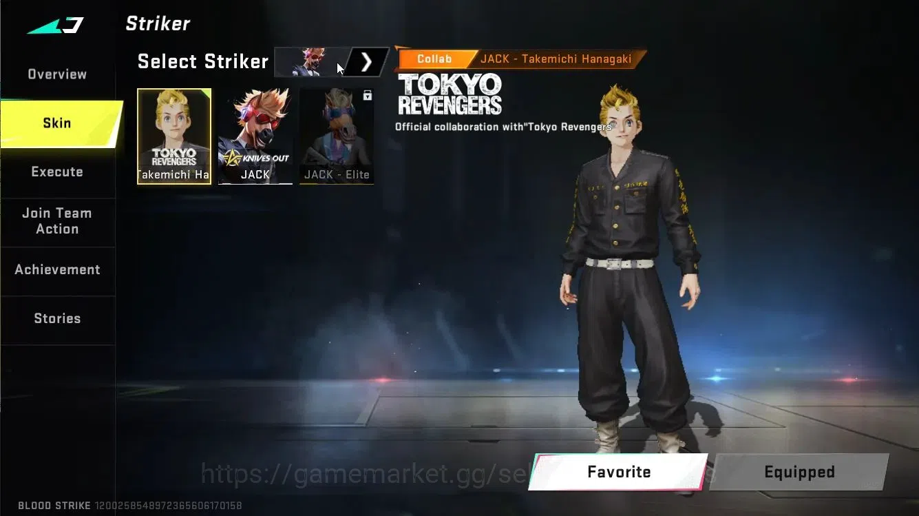 Blood Strike Accounts ASIA|Collab TOKREV [Jack-Takemichi, MCX]|ULTRA [Em image 5
