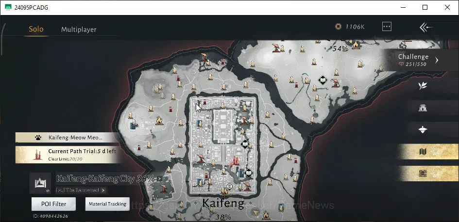 Where Winds Meet Accounts GLOBAL|Lv 90|GS 26K|Abyss Conq|Dominant Breath,Lea image 3