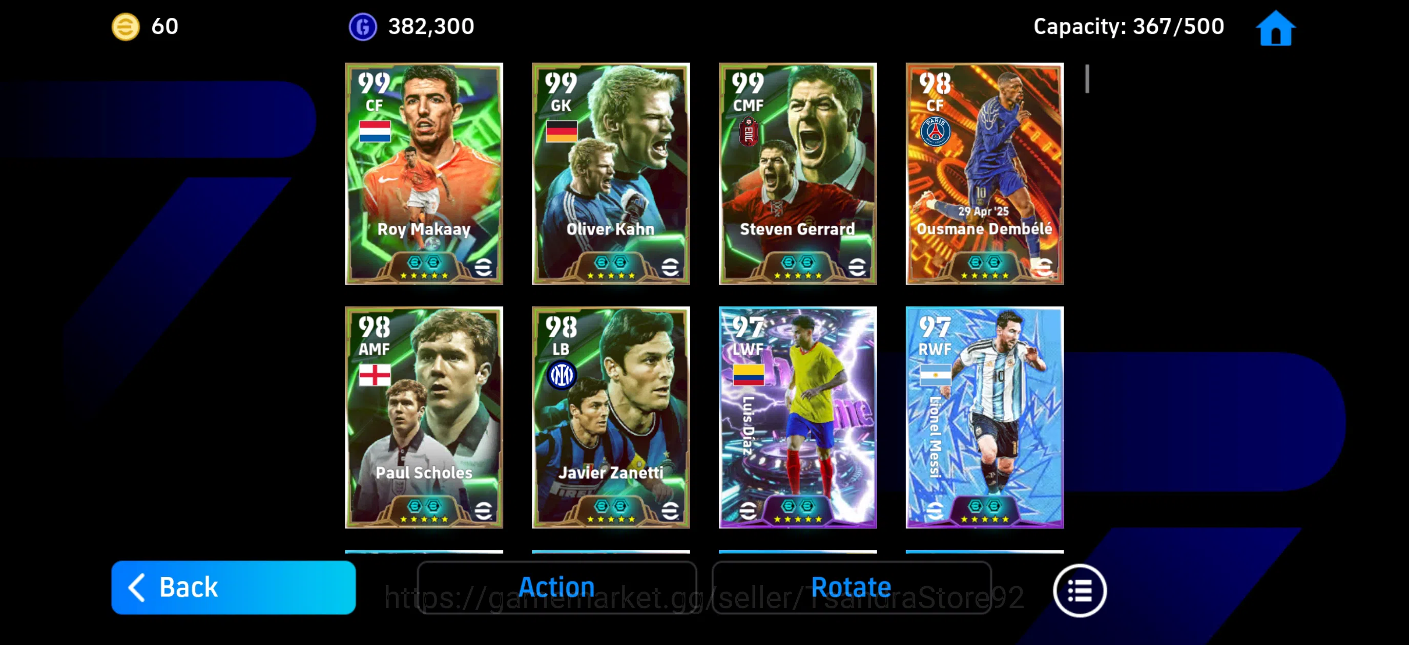 eFootball Accounts Others 3 Meneger || High Collective || Dembele Bight Time X Rooy Makaay X O Khan X Drogba X Gerrard X 3