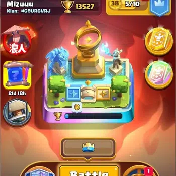 Clash Royale Accounts High-End Global |CL 1856|KTL 16|Trophy 13527|26 MAX|8 Champ|8 Hero|28 EVO|Arena 32|354K Gold|702
