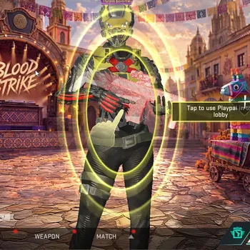 Blood Strike Accounts Collab Skin Asia|Collab Lucha Stike Mr Iguana+ 6 Ultra [Ethan