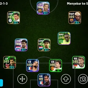 eFootball Accounts Legends & Iconic Players Mobile|PW 3130|Mateo Kovacic ShowT,Frank Rljkaard Epic,Okazaki Shinji Epic,Eden