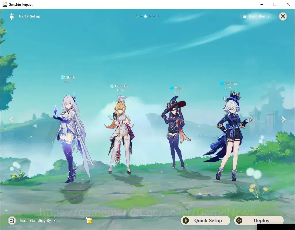 Genshin Impact Accounts ASIA+EU|AR59|13 Limited+12(*5Wep)|2 PremTeam|[Arle image 3